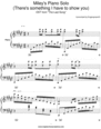 Thumbnail Miley Cyrus Piano Solo Complete