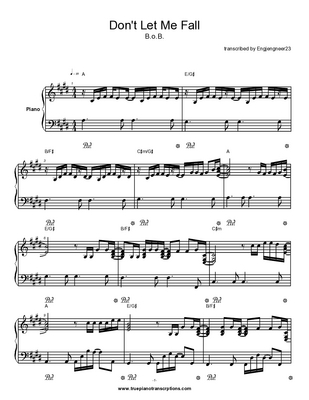 Product picture Dont Let Me Fall - B.o.B.