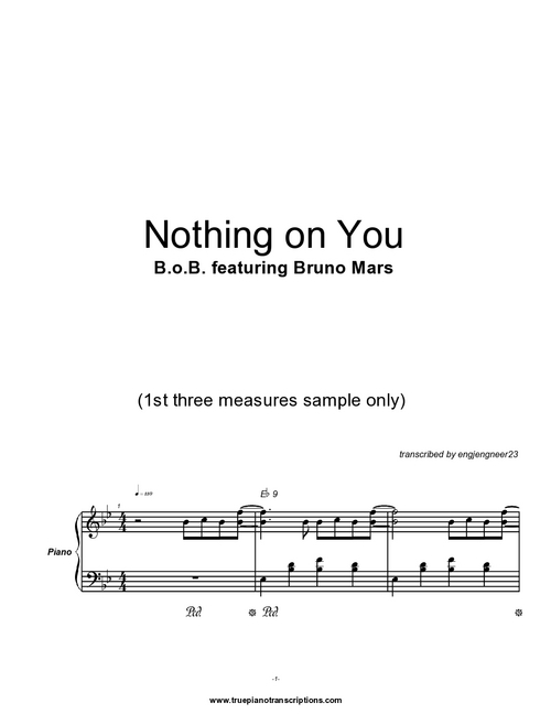 Product picture Nothing on You