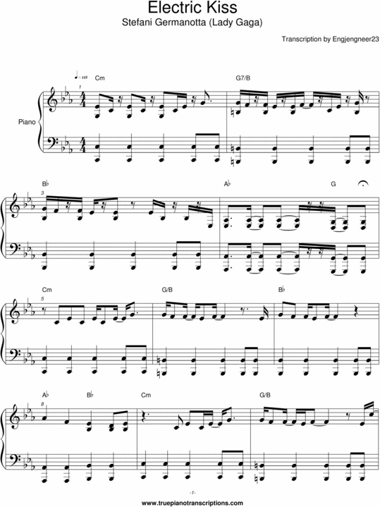 Product picture Electric Kiss - Lady Gaga