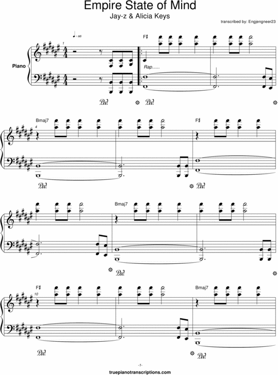 Product picture Empire State of Mind