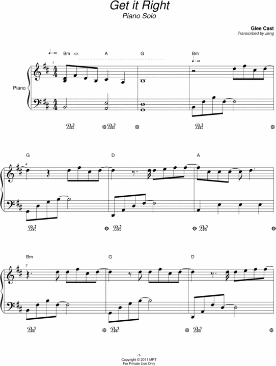 Product picture Get it Right - Glee