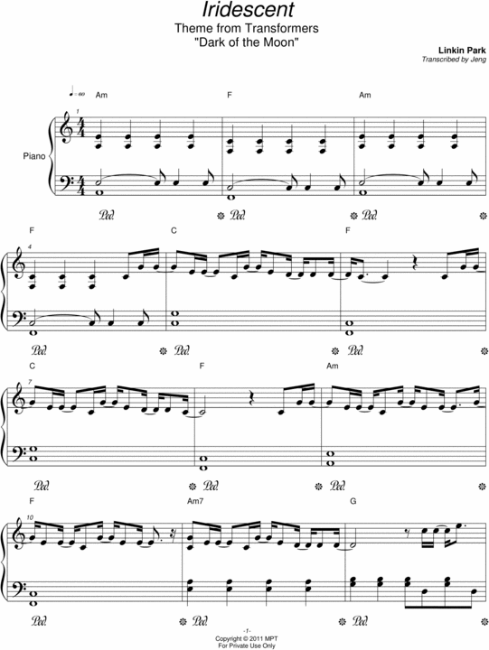 Product picture Iridescent - Linkin Park