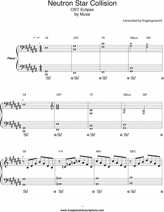 Product picture Neutron Star Collision - Muse