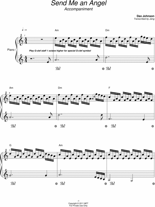 Product picture Send me an Angel - Dax Johnson