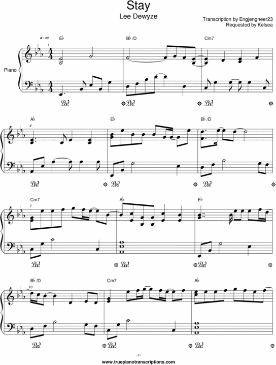 Product picture Stay Lee Dewyze