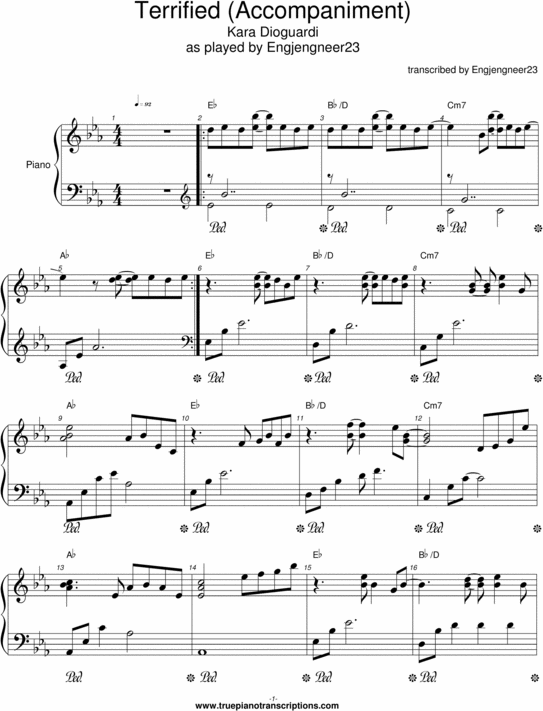 Product picture Terrified - Accompaniment