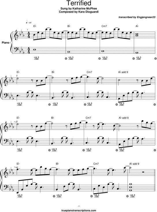 Product picture Terrified (Katharine McPhee)