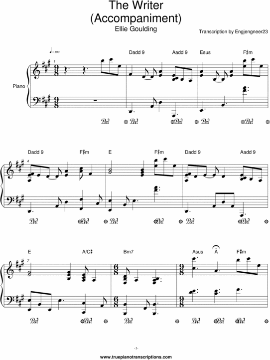 Product picture The Writer - Ellie Goulding