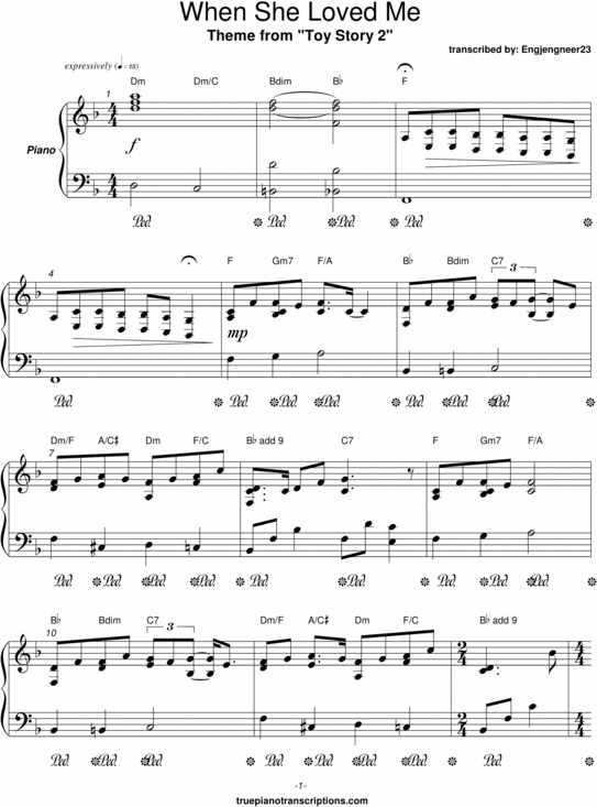 Product picture When She Loved Me