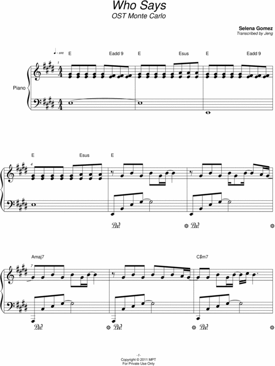 Product picture Who Says - Selena Gomez